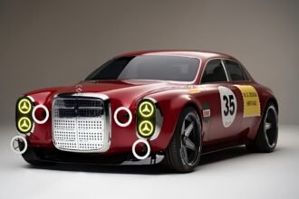 Mercedes Red Pig Reborn As a Modern Luxury Sedan Concept