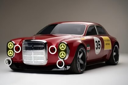 Mercedes Red Pig Reborn As a Modern Luxury Sedan Concept