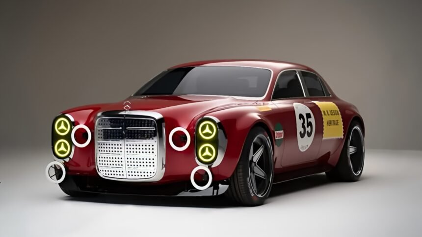 Mercedes Red Pig Reborn As a Modern Luxury Sedan Concept