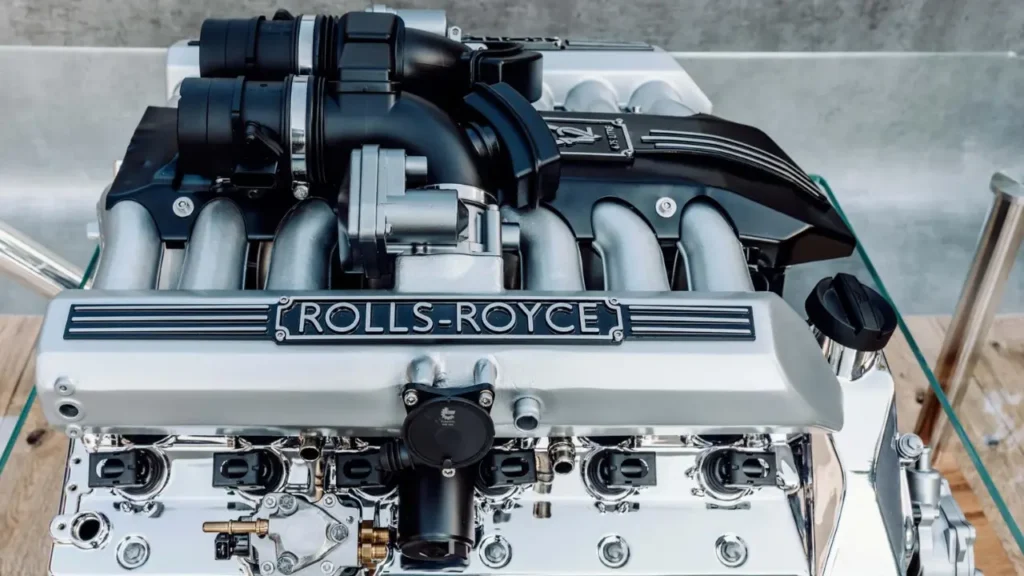 rolls-royce Powerful and Smooth V12 Engine
